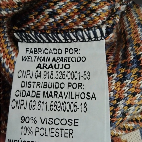 NWT Farm Rio Knit Midi Dress Medium - Picture 6 of 9